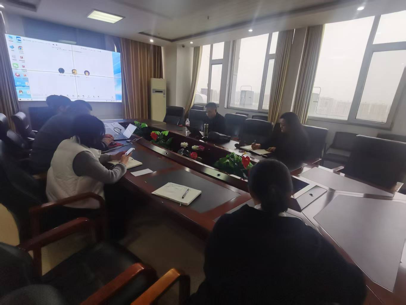 上海交大靳教授來公司指导工作